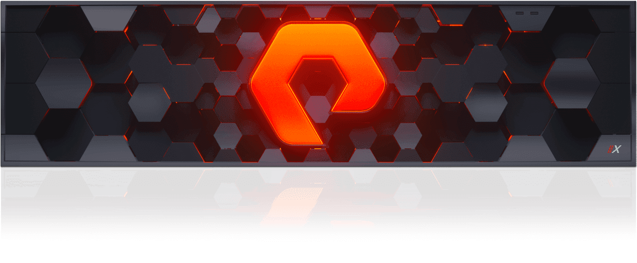 AllFlash, 100 NVMe Shared Accelerated Storage FlashArray//X Pure