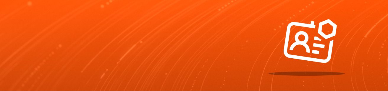 Ícone abstrato de um selo digital