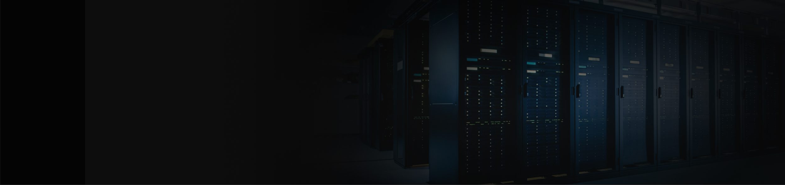  High-Tech Server Room Interior