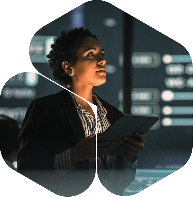 Confident Professional in a Modern Office Setting