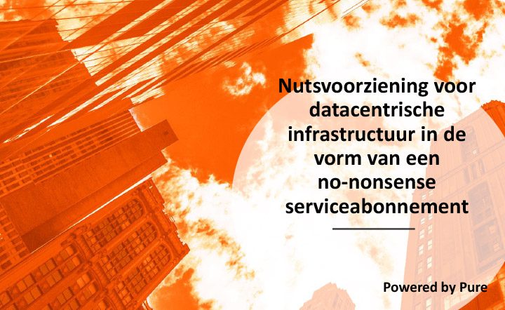 Nutsvoorziening voor datacentrische infrastructuur