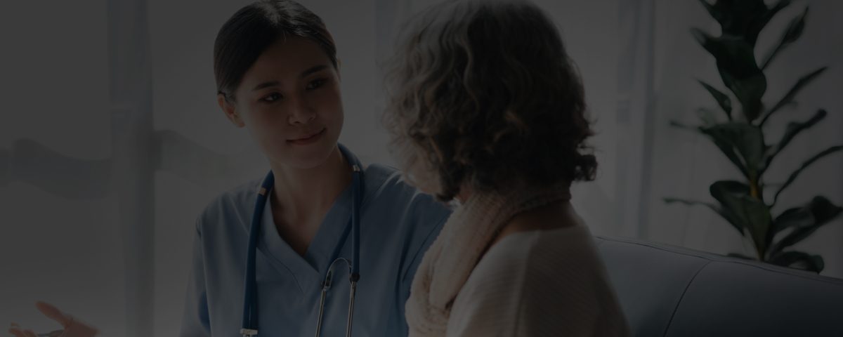 A discussion between two individuals in a relaxed setting