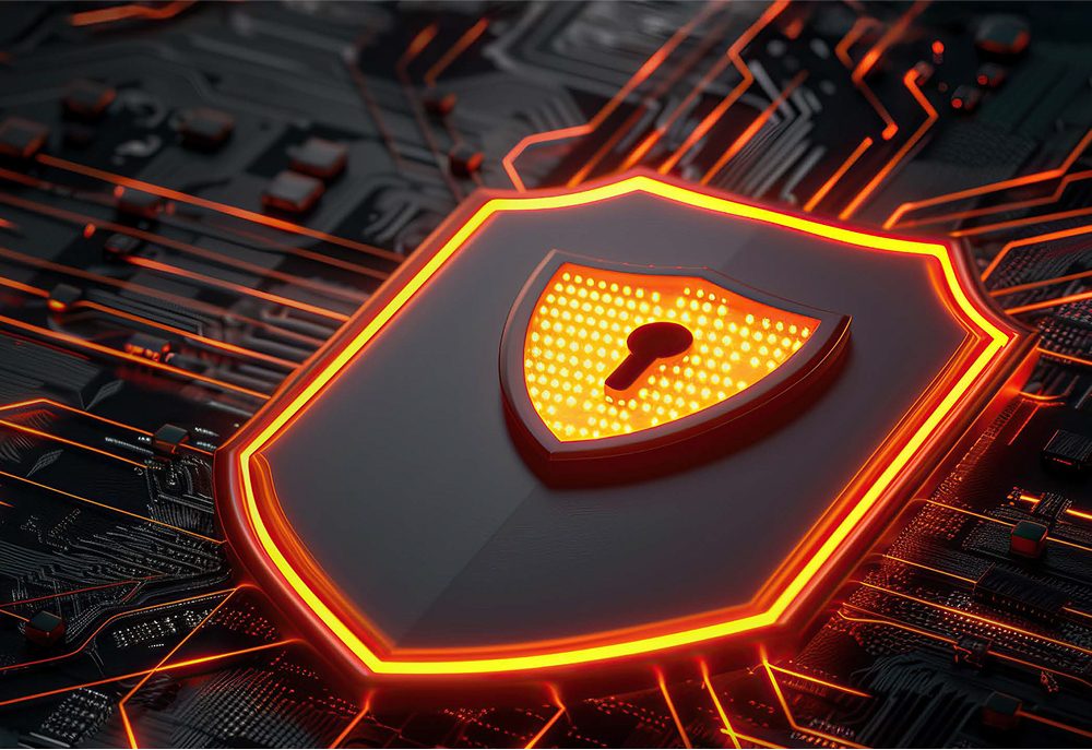 Cloud Storage and Data Protection Illustration