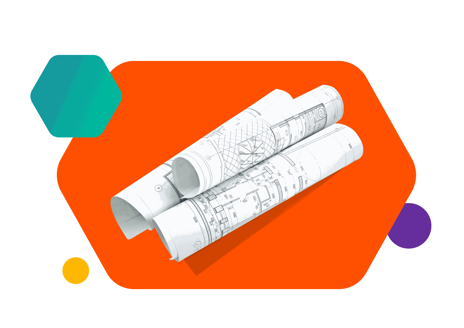 Gerollte Entwürfe von Pure Validated Designs