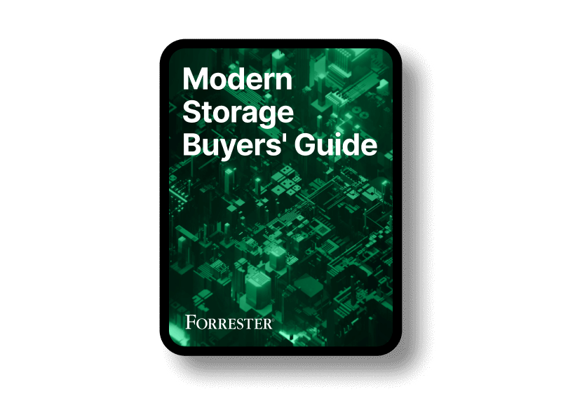 Modern Storage Buyers’ Guide by Forrester Pure Storage