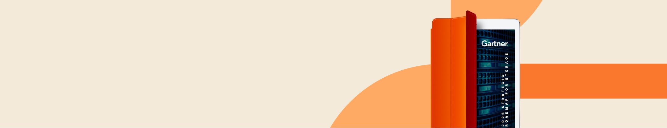 Modern tablet against a colorful abstract backdrop