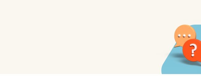 Conversation Bubbles Featuring a Question