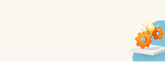 Concept of creativity and problem-solving with a lightbulb and gears