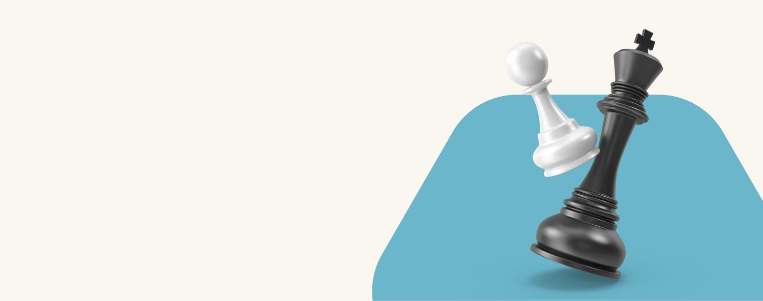 Chess Game: White Pawn and Black King